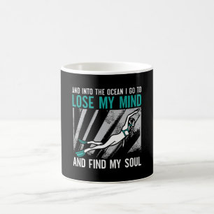 Taza De Café Perder La Mente Y Encontrar Mi Alma Libre