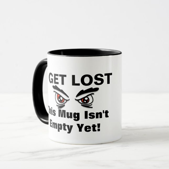 Taza de café 'Pérdete' (Anverso izquierdo)