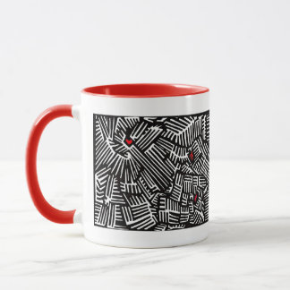 Taza de café perdida del amor