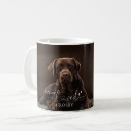 Taza De Café Perdida Mascota por siempre querida Keepsake 