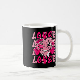 Taza De Café Pérdida rosa Lover Perforación Rosa Corazón Coinci