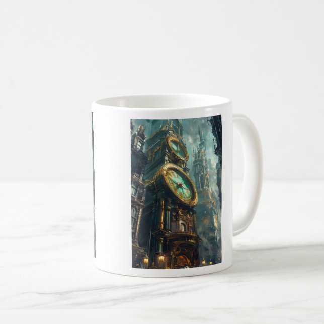 Taza De Café Perdido en el tiempo (Anverso derecho)
