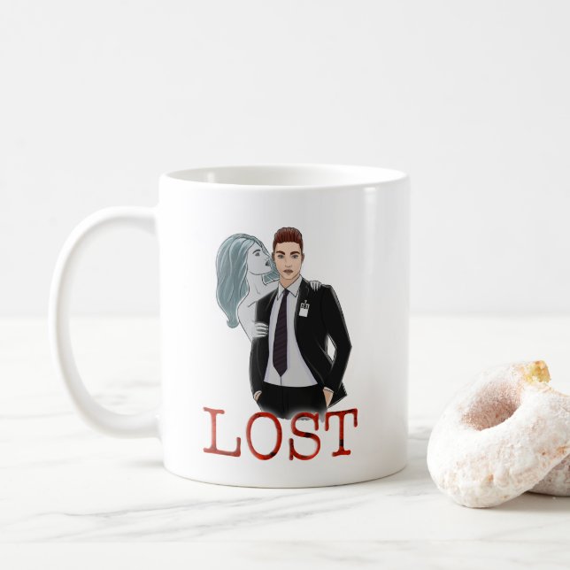 Taza De Café PERDIDO - Mug (Con donut)