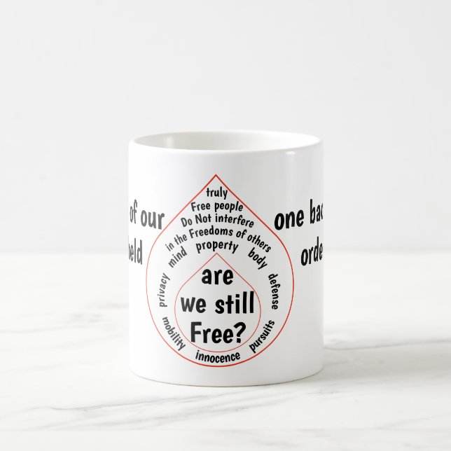 Taza De Café Perdiendo la libertad (Centro)