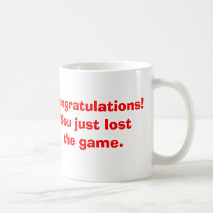 Taza De Café Perdió el juego