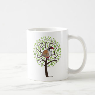 Taza De Café Perdiz en un peral