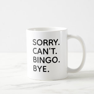 Taza De Café Perdón Cant Bingo Funny Bingo Night