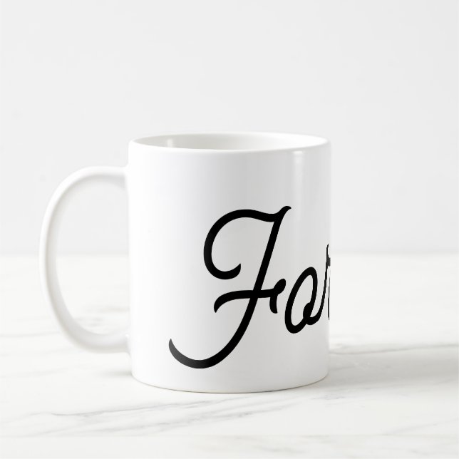 Taza de café perdonada (Izquierda)