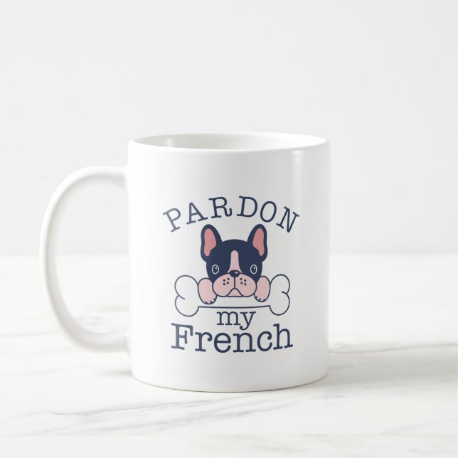 Taza De Café Perdonar mi francés (Izquierda)