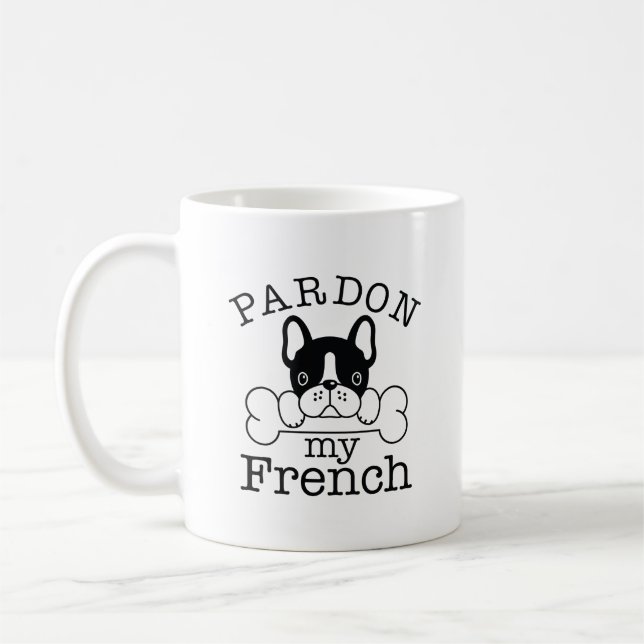 Taza De Café Perdonar mi francés (Izquierda)