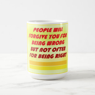 Taza De Café Perdonen sentimientos felices espirituales