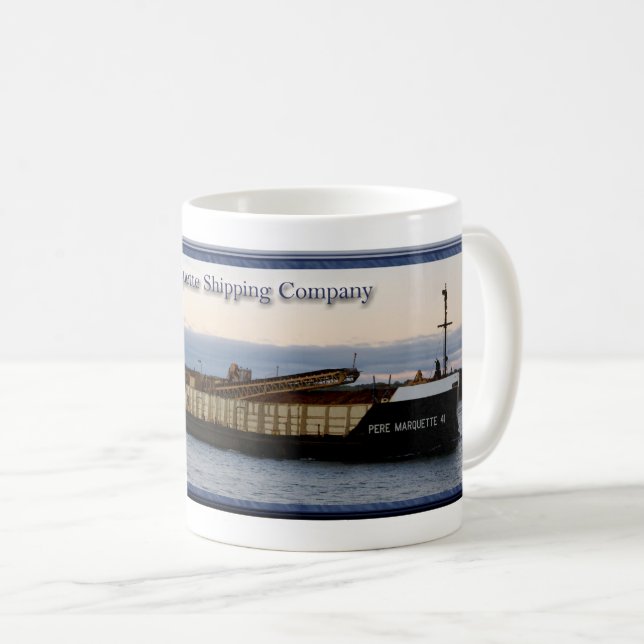 Taza De Café Pere Marquette Shipping (Anverso derecho)