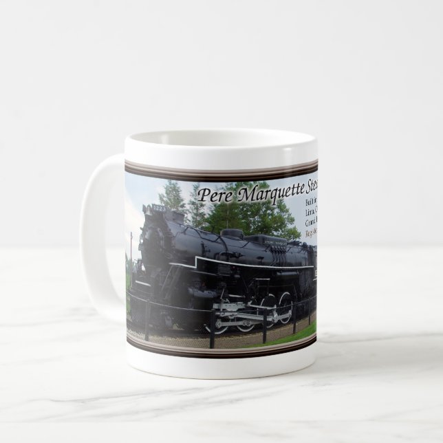 Taza De Café Pere Marquette Steam Locomog mug (Anverso izquierdo)
