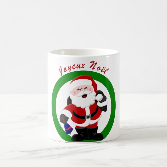 Taza De Café Pere Noel - Joyeux Noel (Centro)