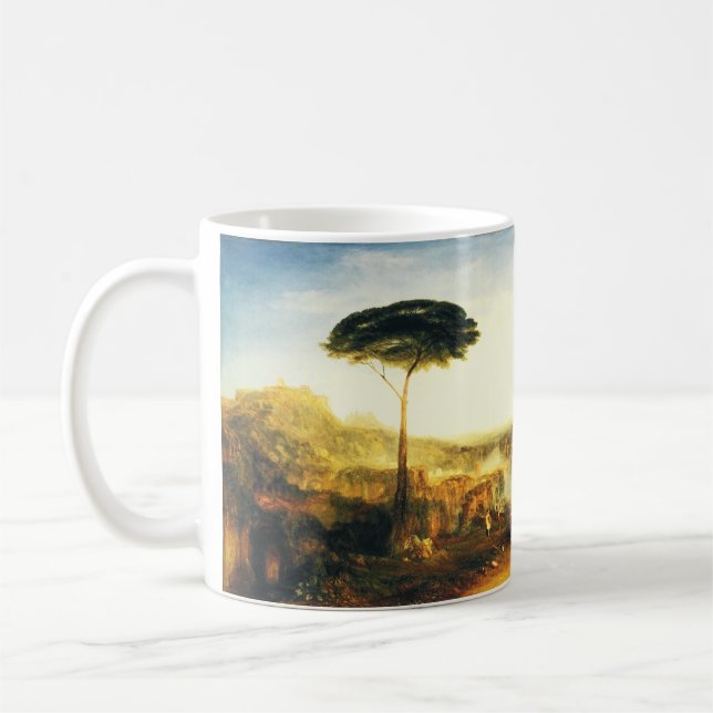 Taza De Café Peregrinación de Childe Harold por Joseph Turner (Izquierda)