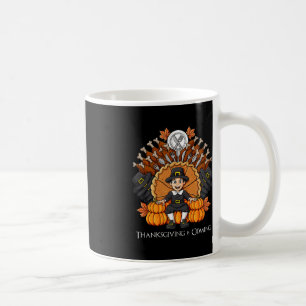 Taza De Café Peregrino Día de Acción de Gracias Chicas del Thro