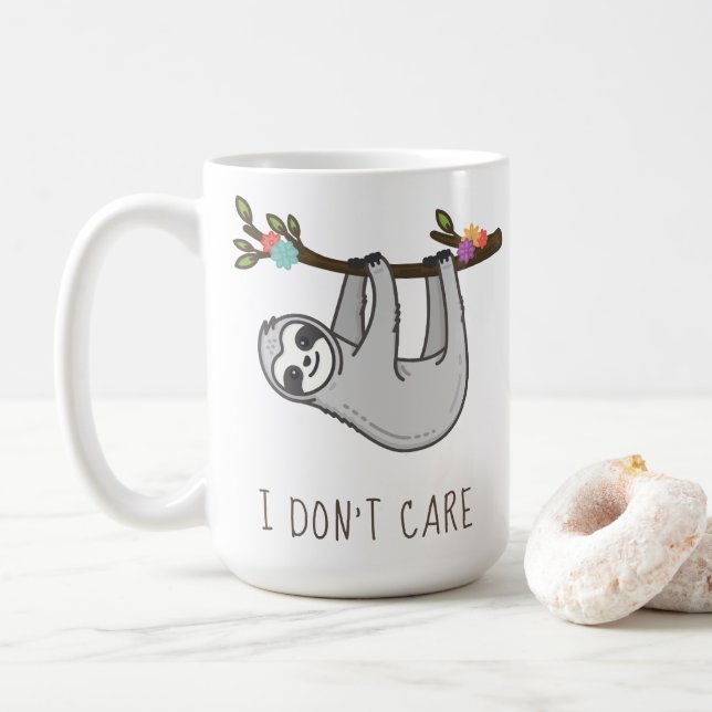 Taza De Café Pereza (Con donut)