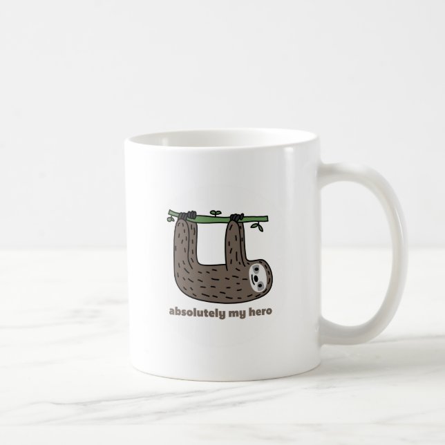 Taza De Café Pereza el héroe (Derecha)