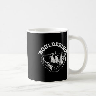 Taza De Café Perezoso de escalada en bloque divertido escalador