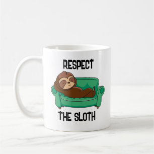 Taza De Café Perezoso Divertido  