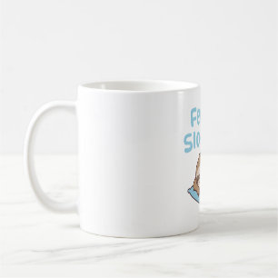 Taza De Café Perezoso Dormido Sentimiento Perezoso