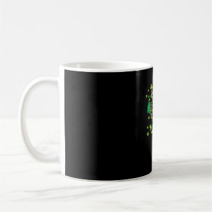 Taza De Café Perezoso duende irlandés Shamrock día de San Patri
