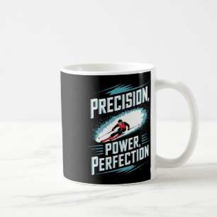 Taza De Café Perfección de precisión y potencia en esquí alpino