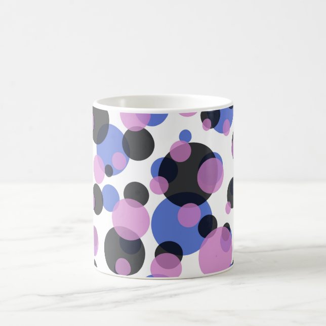 Taza De Café 🌟 Perfección Jugadora: Círculo Dots Mug (Centro)