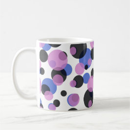 Taza De Café 🌟 Perfección Jugadora: Círculo Dots Mug