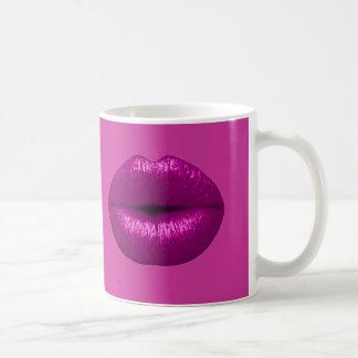 TAZA DE CAFÉ PERFECCIÓN ROSA LIPSTICK MAKEUP BELLEZA FASHION SA