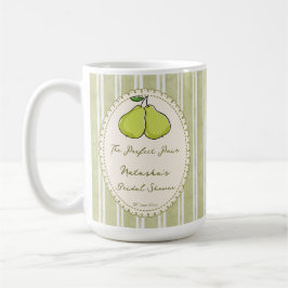 Taza De Café Perfect pair pear bridal shower favor gifts