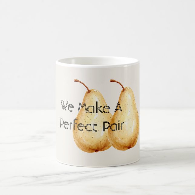 Taza De Café Perfect Pair Pears (Centro)