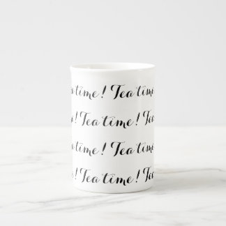Taza de café perfecta del tiempo del té