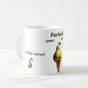 Taza De Café Perfectamente en forma de pera
