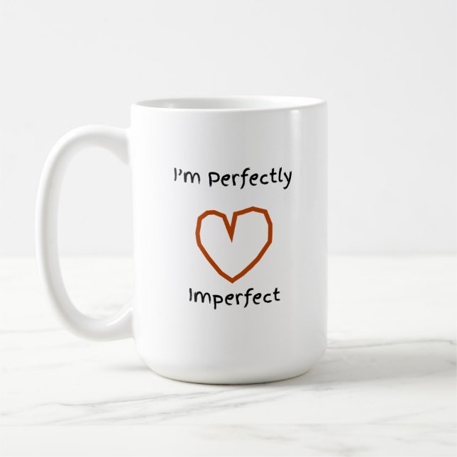 Taza De Café Perfectly Imperfect (Izquierda)