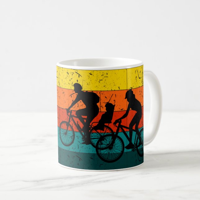 Taza De Café Perfecto para los aficionados al ciclismo y la ave (Anverso derecho)