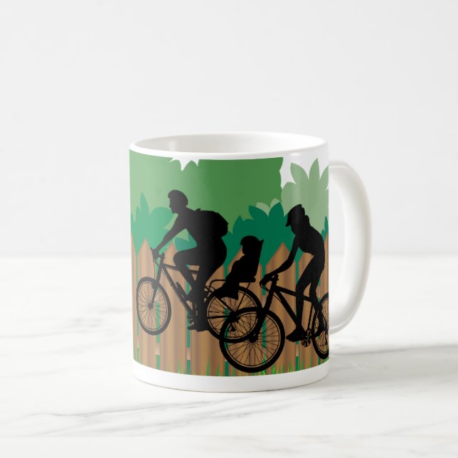 Taza De Café Perfecto para los aficionados al ciclismo y la ave (Anverso derecho)