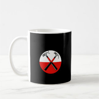 Taza De Café Perfecto Para Que Dos Martillos Se Crucen Entre Sí