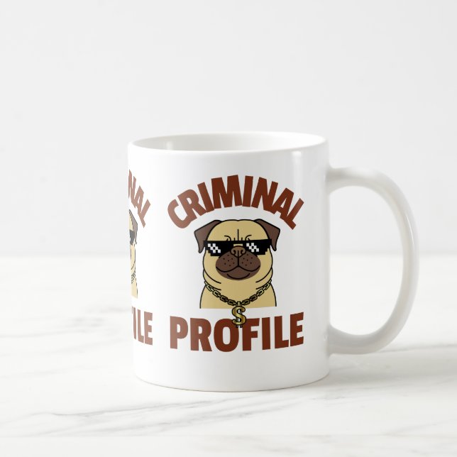 Taza De Café Perfil penal (Derecha)