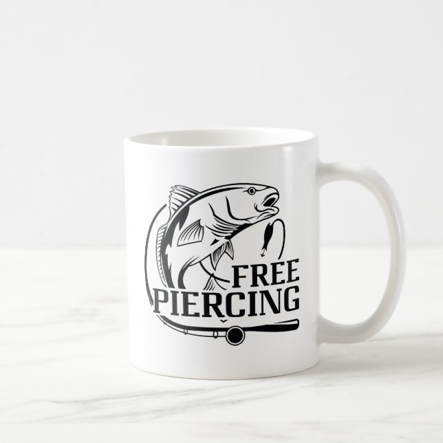 Taza De Café Perforación Gratuita (Derecha)