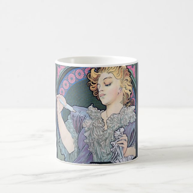 Taza De Café Perfume, Alphonse Mucha (Centro)
