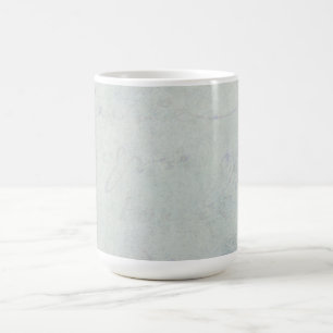 Taza De Café pergamino del Grunge de la escritura del azul