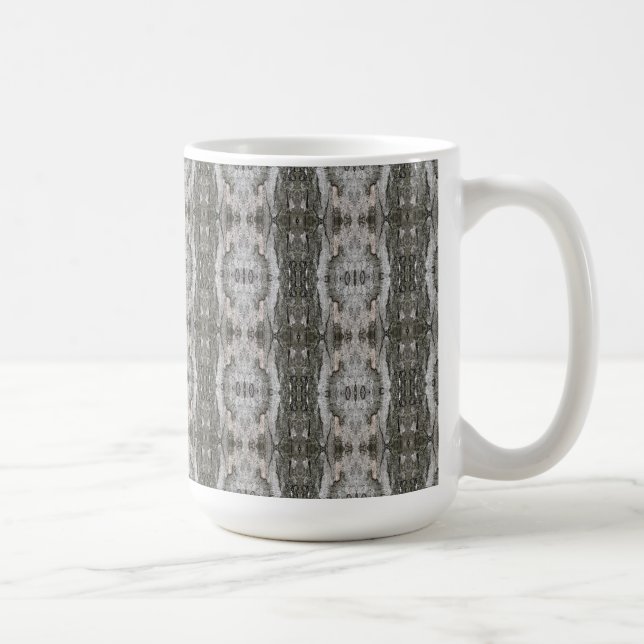 Taza De Café Peril Tree Bark Patterned (Derecha)