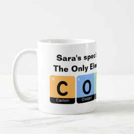 Taza De Café Periodic Table Scientists Coffee lover 