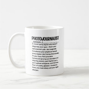 Taza De Café Periodista gráfico