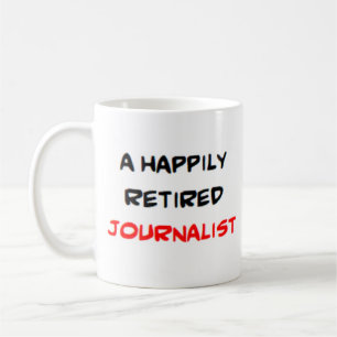 Taza De Café periodista retirado