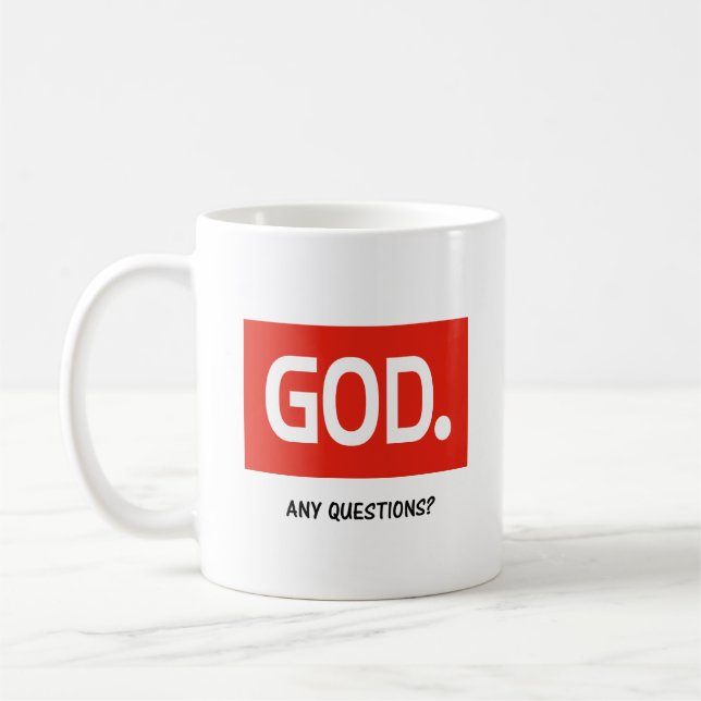 Taza De Café Período de DIOS (Izquierda)