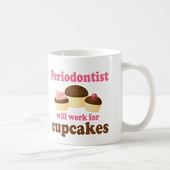 Taza De Café Periodontist divertido (Derecha)