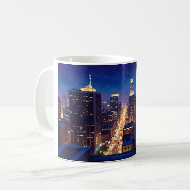Taza De Café Peripheral Metropolis View (Anverso izquierdo)