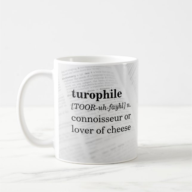 Taza De Café Perito de Turophile del queso (Izquierda)
